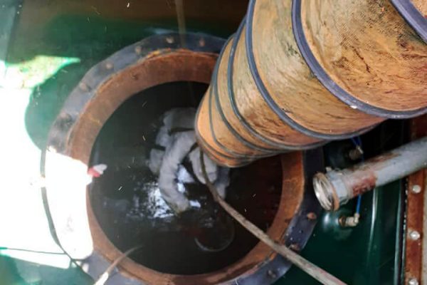 Bonifica serbatoio gasolio interrato